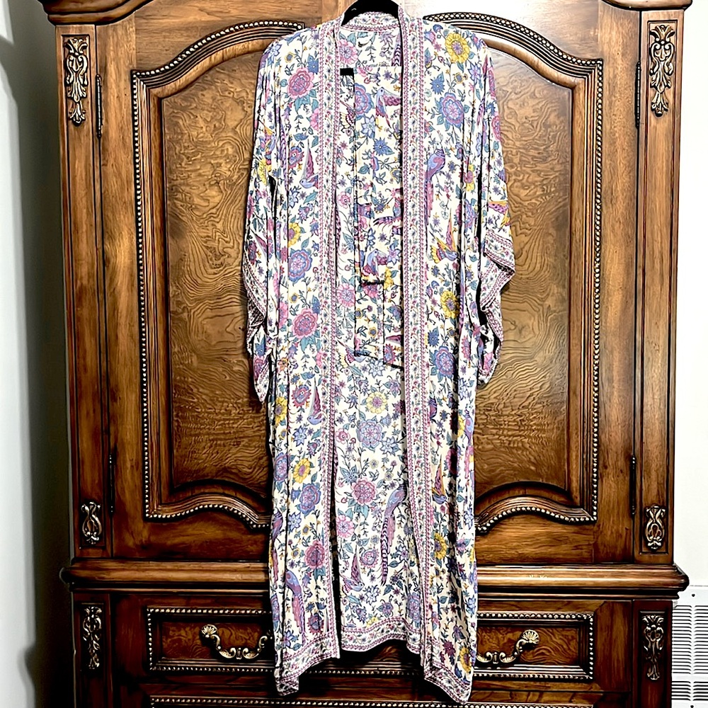 Spell Lovebird Kimono Vintage